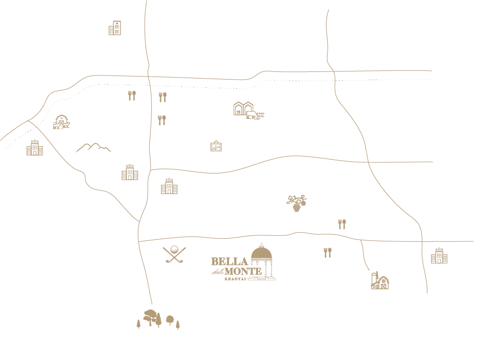 Bella del Monte Map